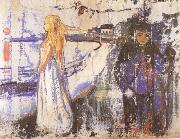 Edvard Munch Separate oil painting artist